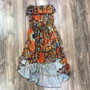 Boutique hi-low dress